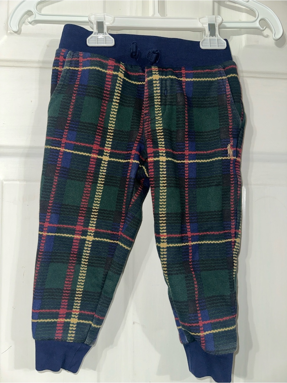 Polo by Ralph Lauren - Kids Plaid Fleece Joggers